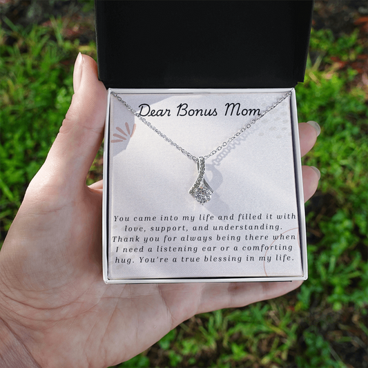 Dear Bonus Mom - Alluring Beauty Necklace