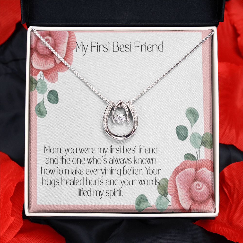 My First Best Friend  - Lucky In Love Necklace