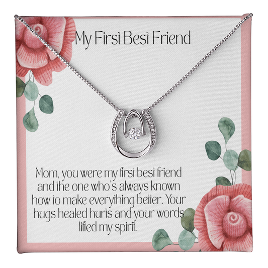 My First Best Friend  - Lucky In Love Necklace