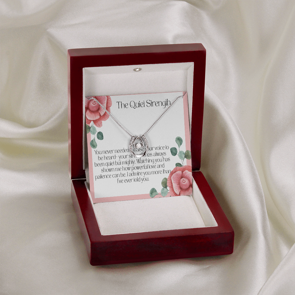The Quiet Strength - Lucky in Love Necklace