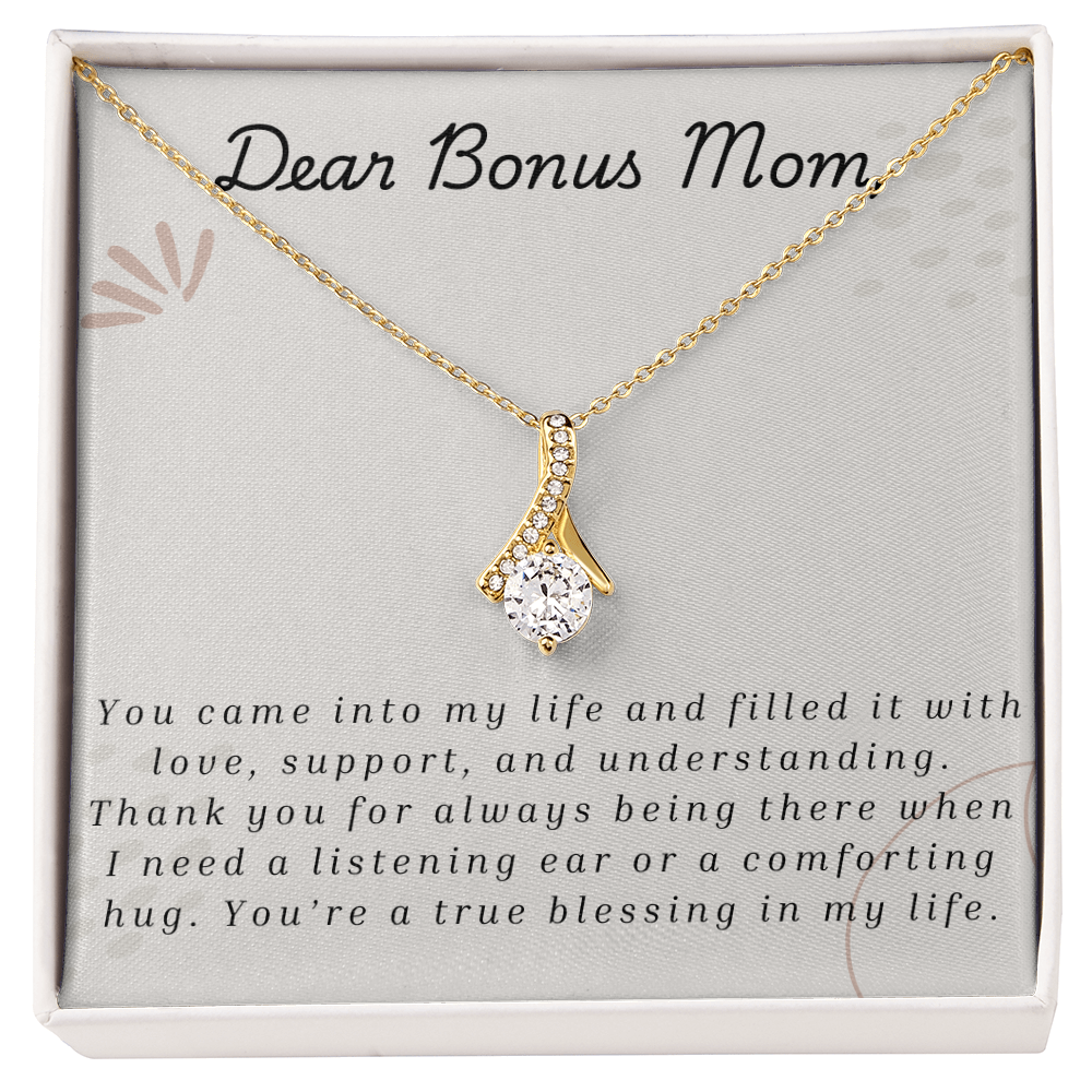 Dear Bonus Mom - Alluring Beauty Necklace