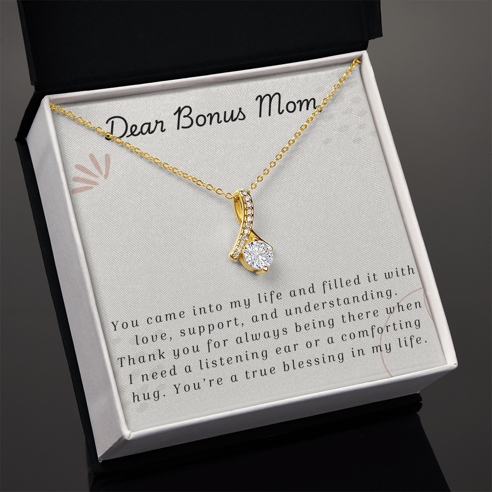 Dear Bonus Mom - Alluring Beauty Necklace