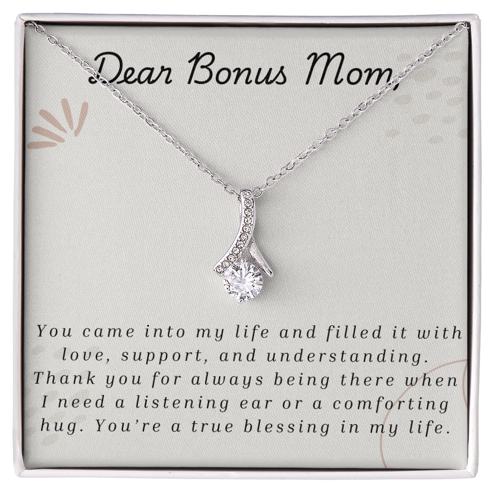 Dear Bonus Mom - Alluring Beauty Necklace