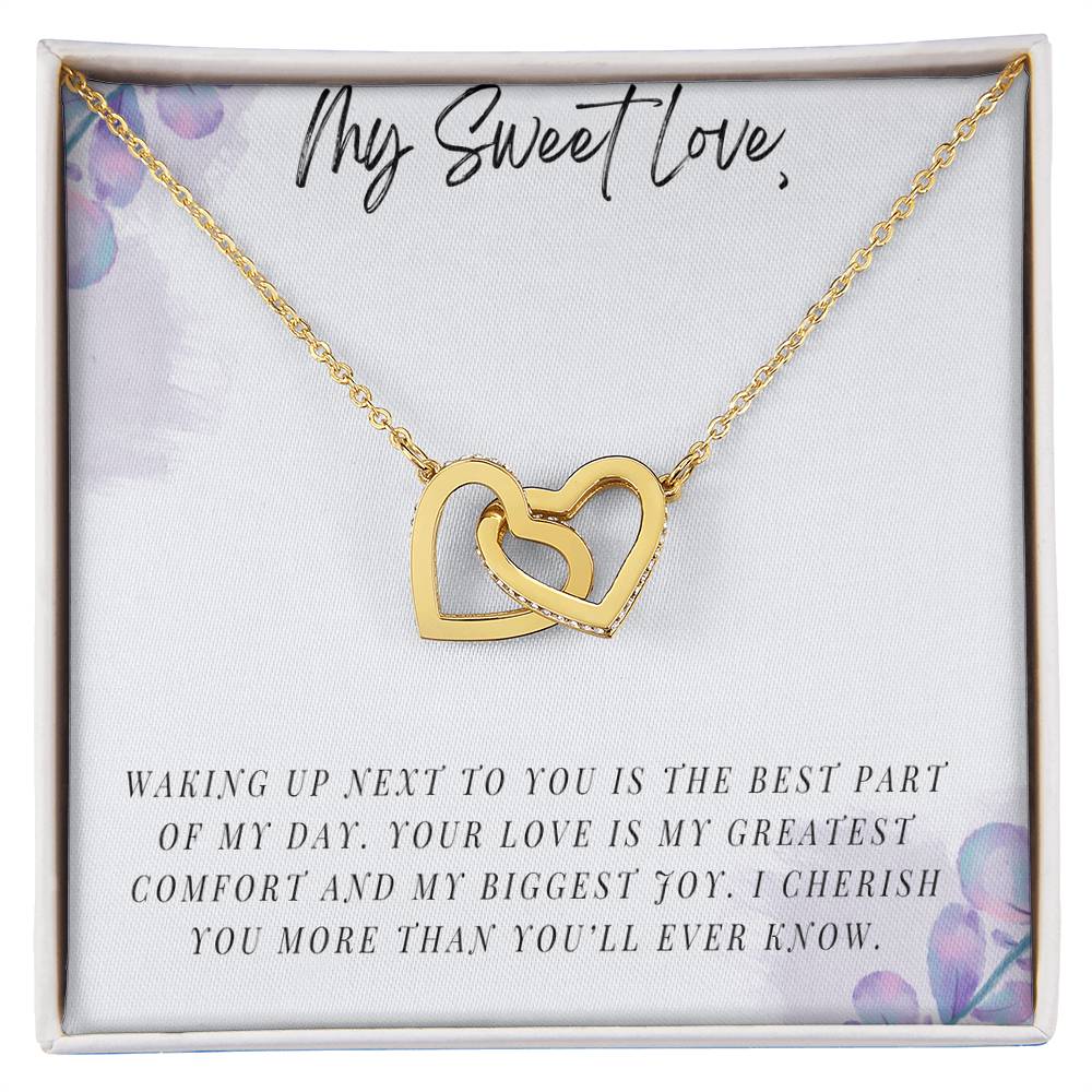 My Sweet Love - Interlocking Hearts Necklace