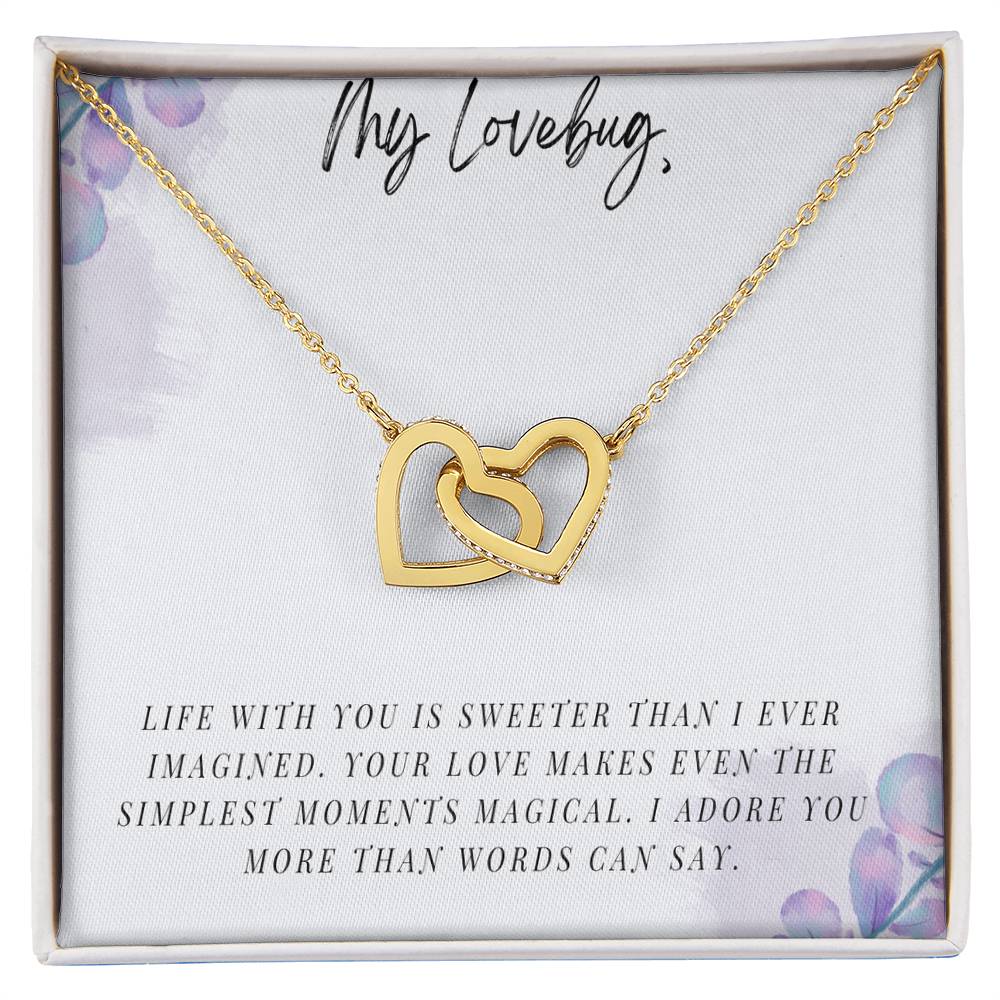 My Lovebug - Interlocking Hearts Necklace